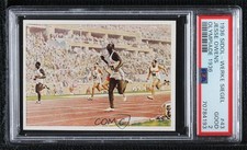 1936 Sidol-Werke Sigel Olympiade 1936 Lodix Back Jesse Owens #2-43 PSA 2 04le