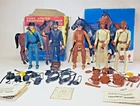 Vintage Lot Marx Toys Best of The West Johnny 5 Figures 2 Horses 50+ Accessories