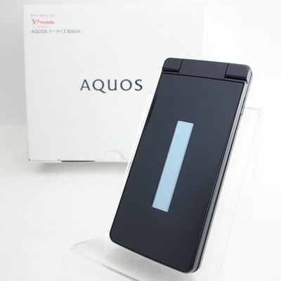 SHARP AQUOS Keitai 3 flip phone 805SH Softbank Unlocked Black SIM