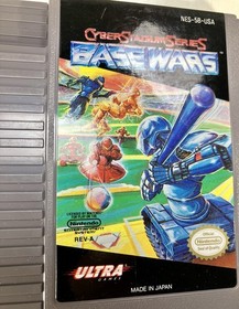 Cyber Stadium Series Base Wars (Nintendo NES, 1985) Cartridge Only Tested