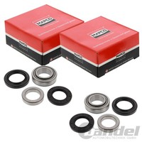 2X Mapco RADLAGER-SATZ Hinten Passend FüR Volvo 740 760 780 940 960 | 26967