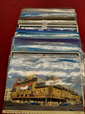 CORN PALACE MITCHELL SOUTH DAKOTA Postcard Collection Lot 358 Chrome Linen