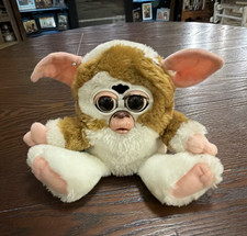 Tiger Furby 1999 Electronic Interactive Plush Toy Brown White w/ Pink Ears