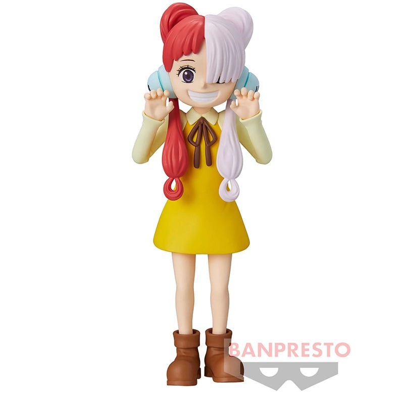 Figurine Uta One Piece Banpresto DXF pour décorer une étagère de chambre manga
