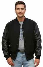 Big Varsity Leather/Wool Jacket - Made in USA