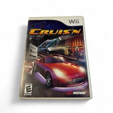 Cruis'n Nintendo Wii Video Game Complete with Case & Manual