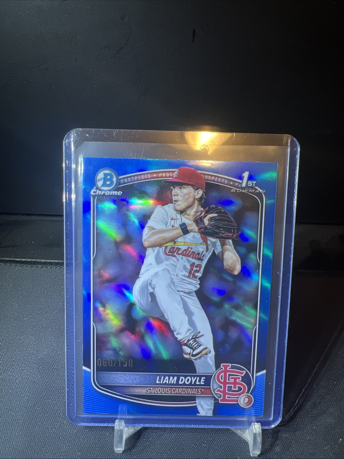 2025 Bowman Draft Chrome Blue Liam Doyle /150 #BDC-12