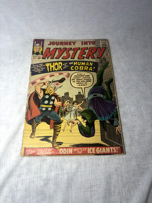 *Journey Into Mystery #98 Nov 1963  First Thor vs Human Cobra   Marvel Comics *