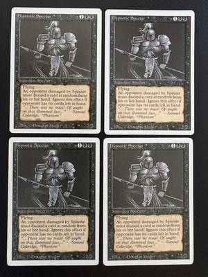 MTG - 4x Hypnotic Specter - Revised Edition - Magic The Gathering