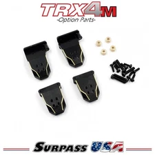 Hobby Details Traxxas 1/18 TRX-4M Aluminum Shock Mounts Front & Rear 4pc Set
