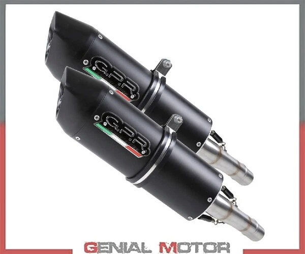 S.165.fune Pot D'Échappement GPR Silencieux Pour Suzuki Hayabusa 1300 2007 17