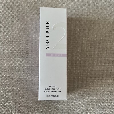 MORPHE 2 RESTART DETOX FACE MASK - 2.54 Oz New Open Box