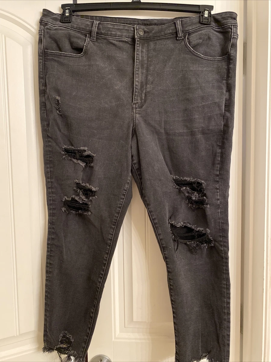 Black jeans top size 22