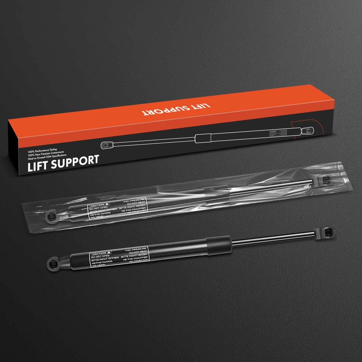 2Pcs Rear Tailgate Lift Supports For Pontiac Vibe Wagon – 2009 2010 – Pair