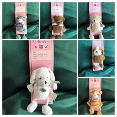 ASSORTED RUSS BERRIE SCRIBBLES CHAMOIS MINI LUV PETS  COLLECTION  - YOU CHOOSE!