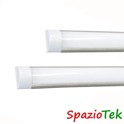 SILAMP Plafoniera LED 18w 24w 36w 48w 60 90 120 150cm 220V completo di punti led