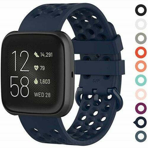 Für Fitbit Versa 2/Versa Lite/Versa Ersatz Silikon Gummiband Uhrenband - Bild 18 von 23