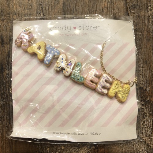 Kandy Store Kathleen Doughnut Necklace Gold Chain 