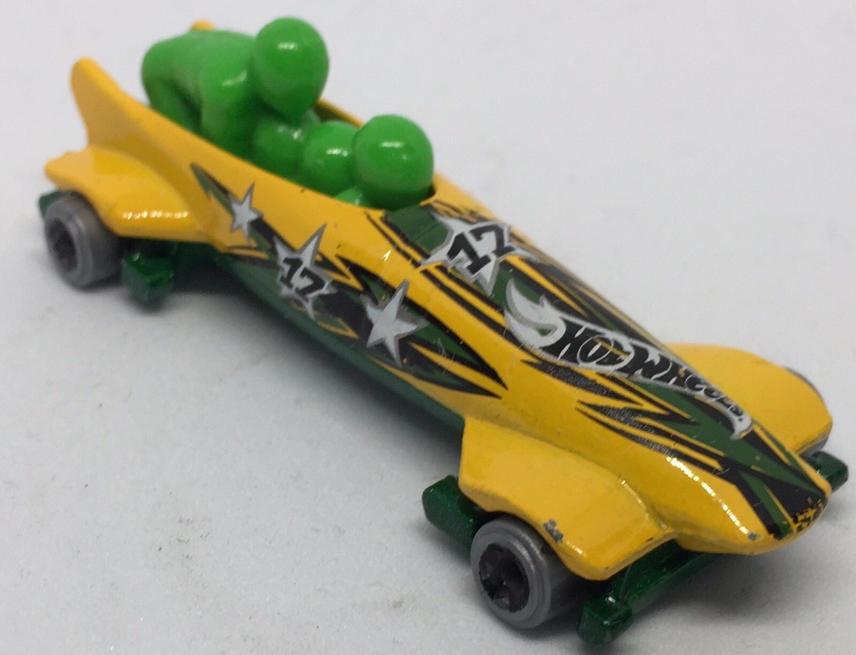 Hot Wheels Daredevil Ice Shredders Yellow/Green Loose Diecast