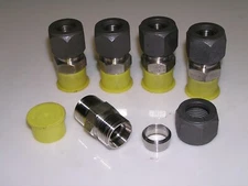 LOT OF 5 PARKER NEW stainless Male Connector 3/4" T tube X 3/4" Npt