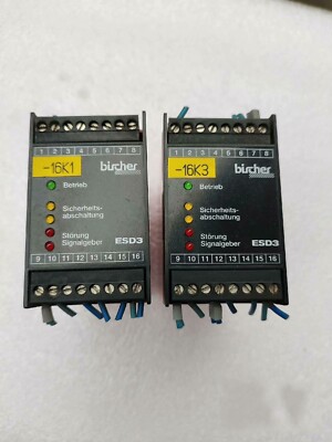 1PC Used Bircher ESD3-K167 time relay Free express delivery