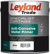 Leyland Trade Anti-Corrosive Metal Primer in Grey 2.5L