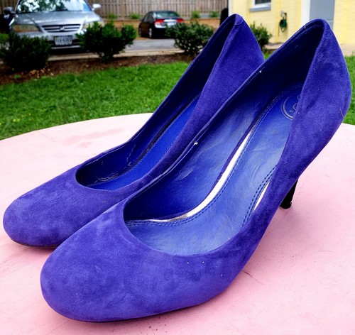 Jessica Simpson Women's Blue/ Light Purple Pumps. Shoe Size 10 B/ EU 40. |  eBay