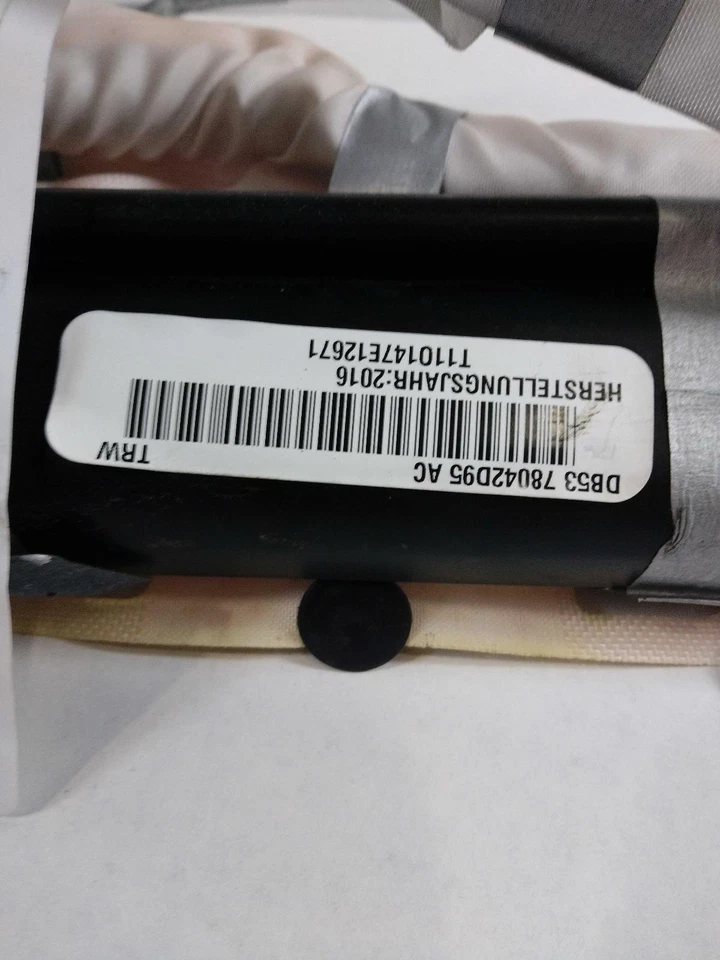 Used Left Curtain Air Bag fits: 2016 Ford Explorer front driver roof Left Grade - Imagem 2 de 4