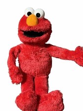 Sesame Street Plush Big - Hug Me Elmo - 2012 22" A4256 Tickle Me Elmo TESTED 