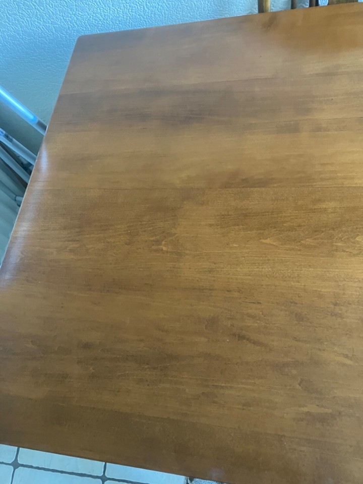 old charm oak Dining table and 4 Matching Chairs eBay