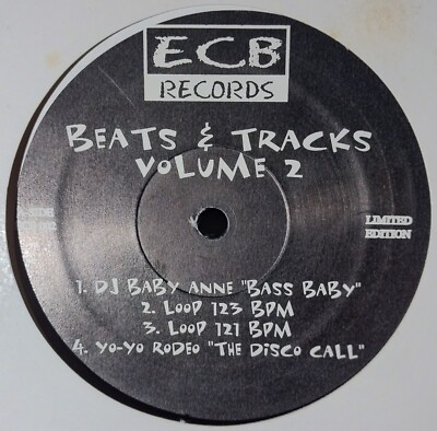 (NM) DJ Icey Beats & Tracks Volume 2 VINYL Record FUNKY FL BREAKS Ltd. Edition