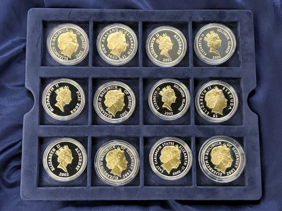 Commonwealth Coin Set of 36 2002-2003 - Image 2 of 4