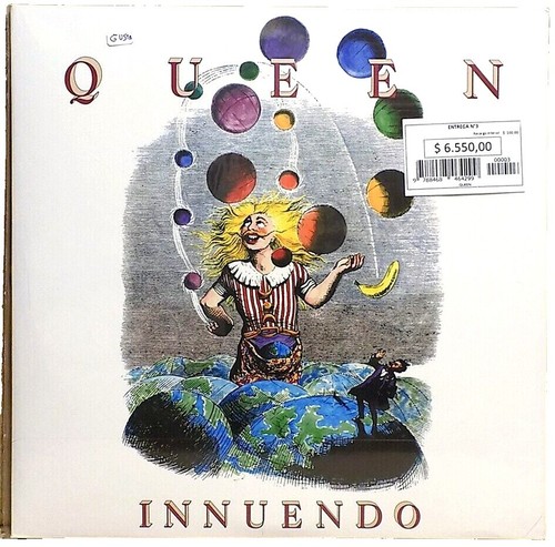 Queen II 1974 UK Vinyl LP Inner Vintage Import EMA 767 EMI Record