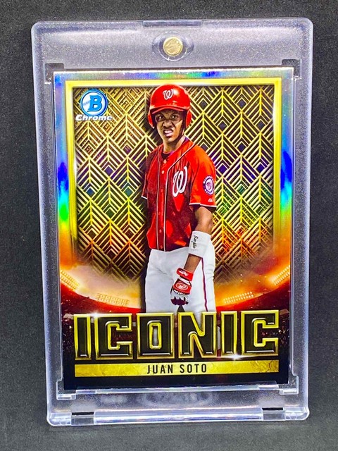 Juan Soto Refractor Bowman Chrome Yankees Mvp Mint