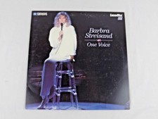 Barbra Streisand One Voice Concert Laserdisc 1986 LD Classic Music