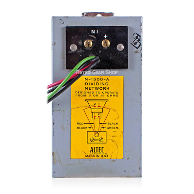 ♪ALTEC★DIVIDING NETWORK N-800-E ペア ♪ALTEC☆DIVIDING NETWORK N-800-E ペア - メルカリ