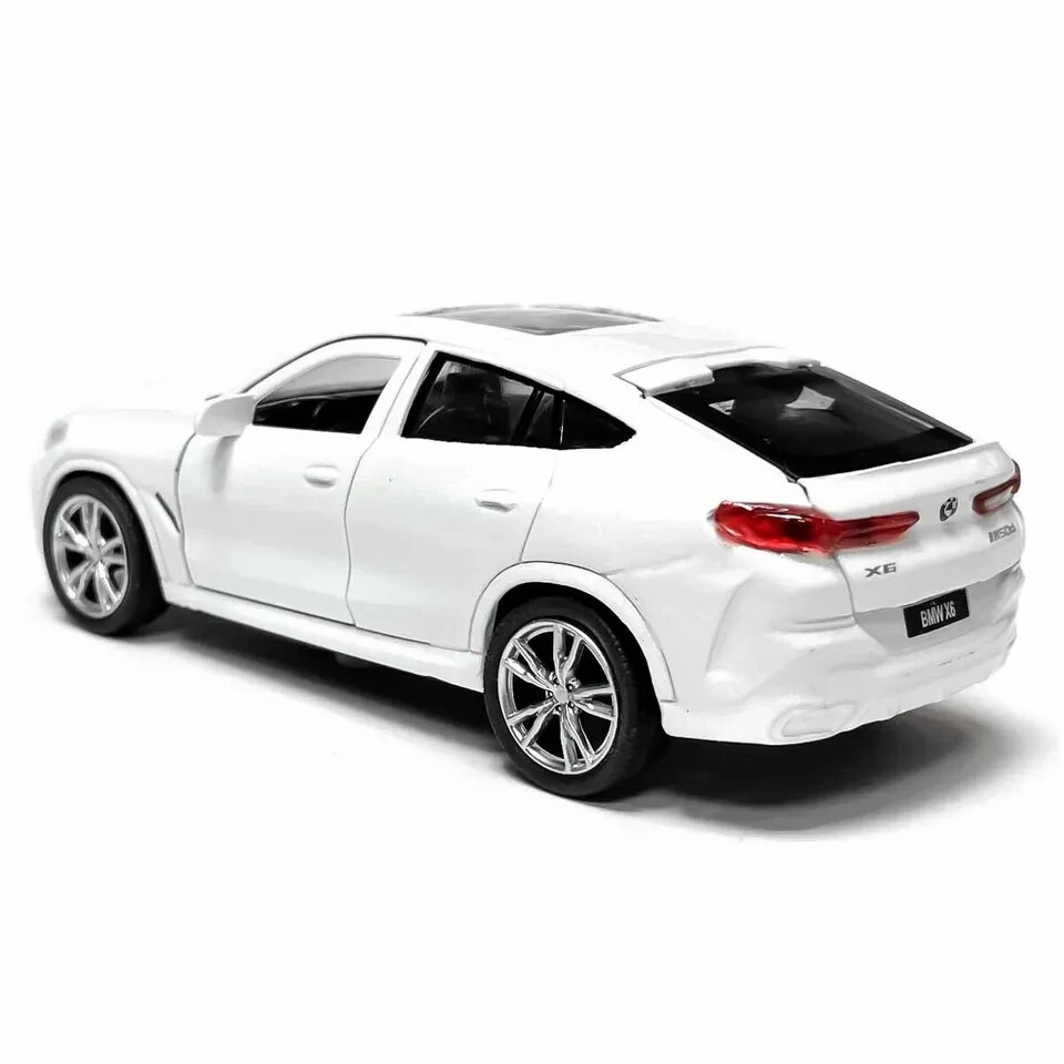 BMW X6 Metal Model Diecast Car Scale, Collectible Toy Carsб