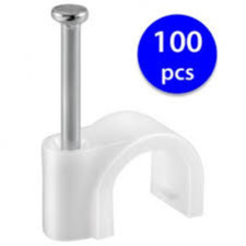 CHIODINI FISSAGGIO MURO CAVI 6-7mm