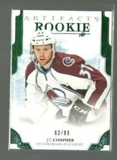  2017-18 Artifacts Emerald #166 J.T. Compher RC 62/99 (ref 60324)
