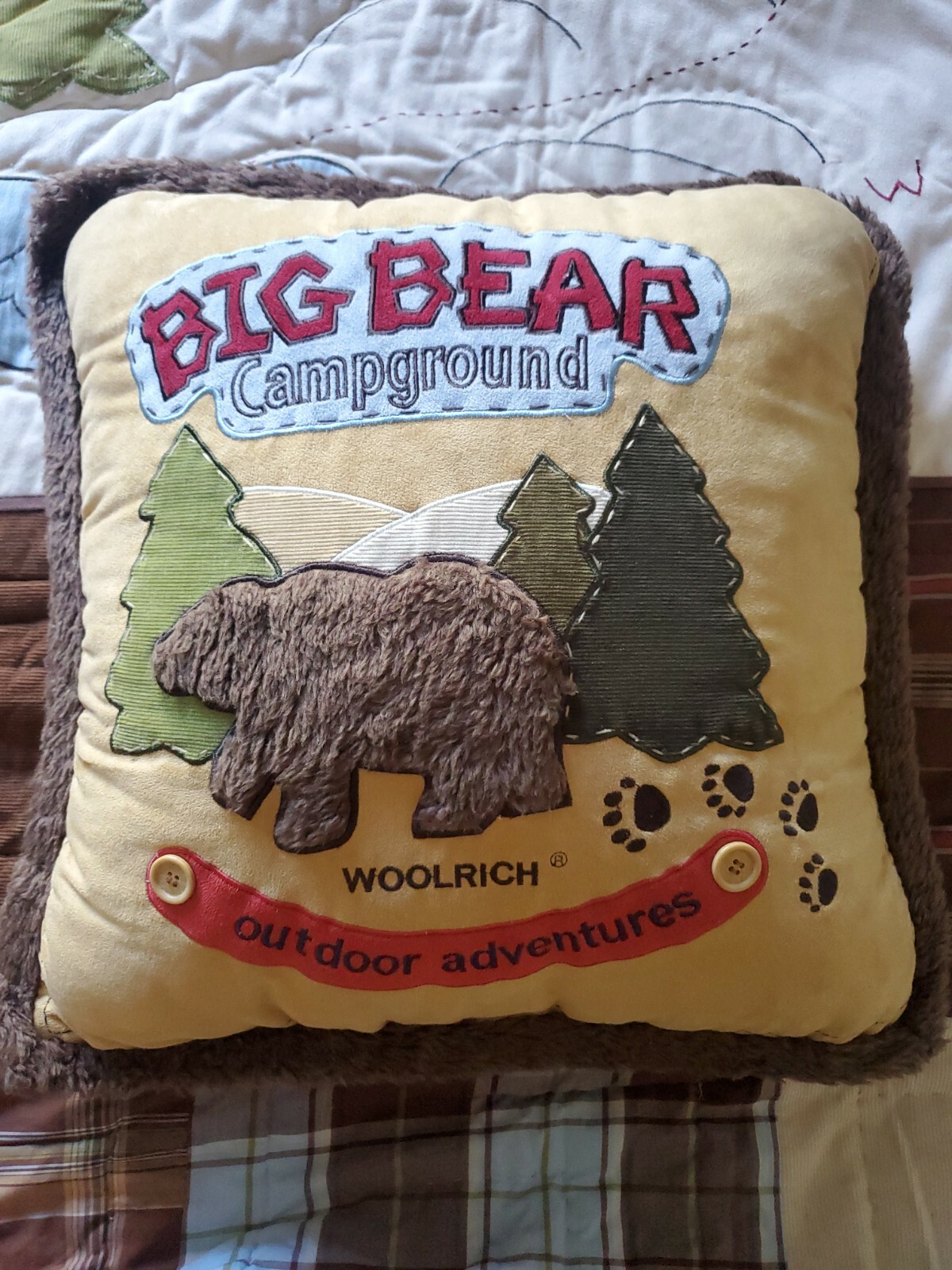 woolrich big bear campground bedding set