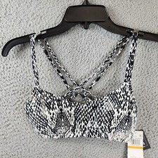 Salt  Cove Strappy Bralette Bikini Top Junior' Small Simple Scale 