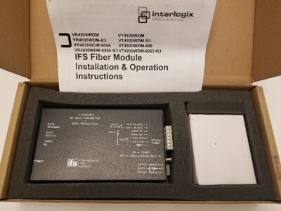 Interlogix IFS GE VT4930WDM FM Video Surveillance Transmitter / Data Transceiver
