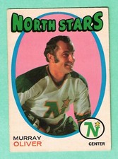 (1) MURRAY OLIVER 1971-72 O-PEE-CHEE # 239 NORTH STARS CREASED  CARD (I0118)