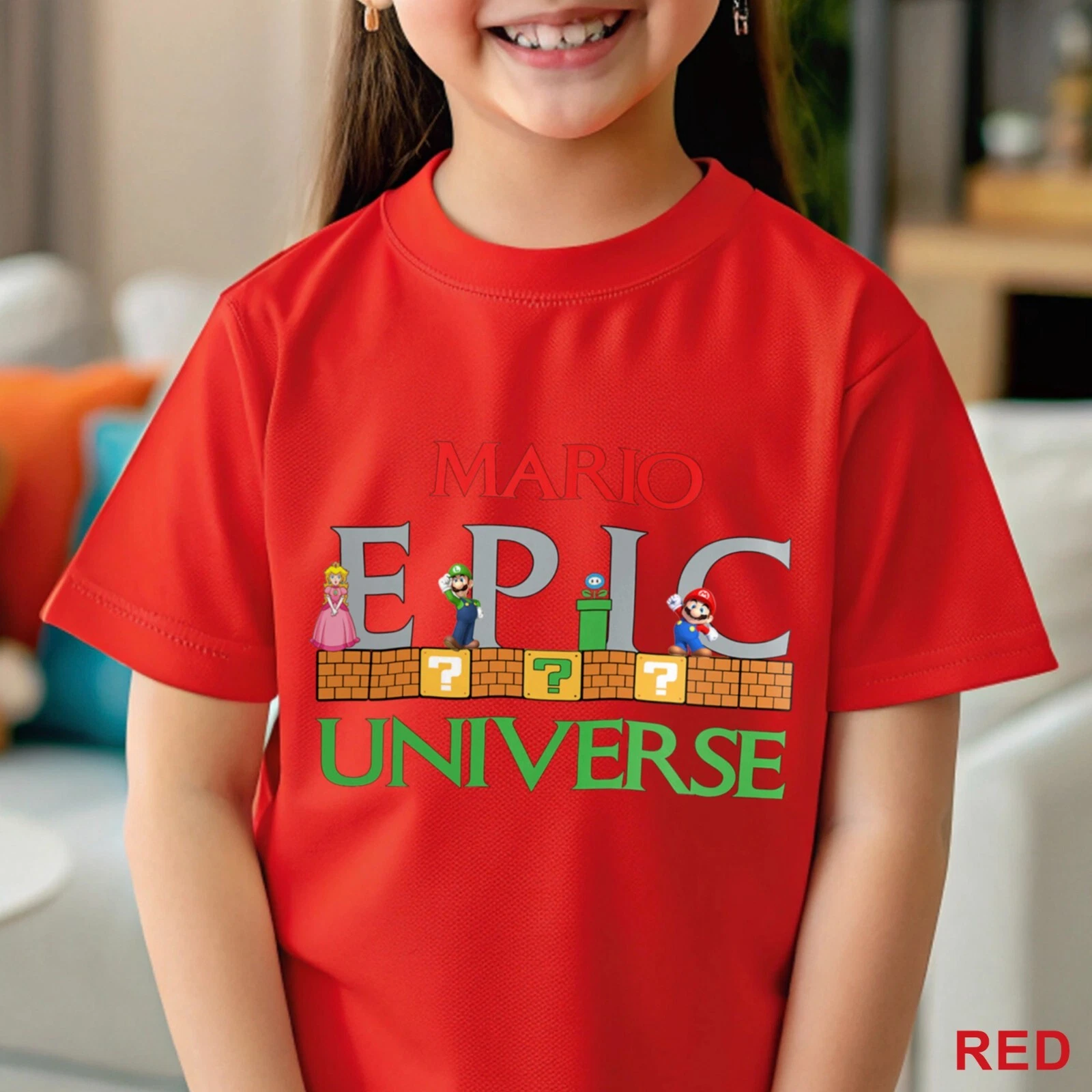 Universal Studios Epic Mario Shirt, Universal Epic Universe Shirt