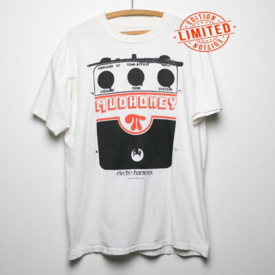 Vintage 1990 Mudhoney Sub Pop Cotton White Unisex Classic Tee Shirt