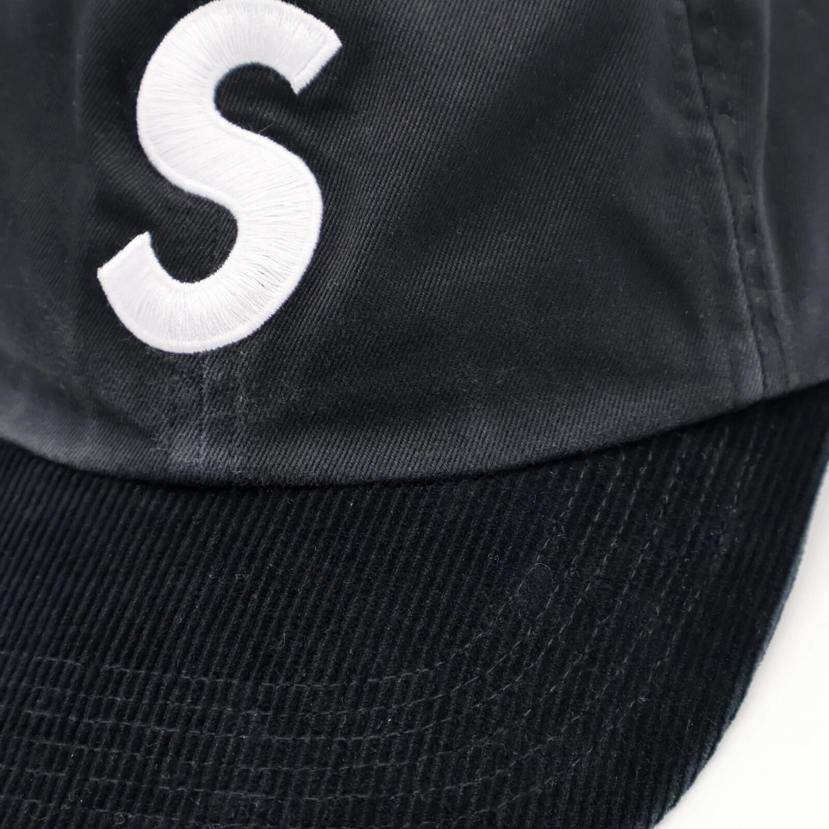 Supreme 2-Tone S Logo 6-Panel Black | eBay