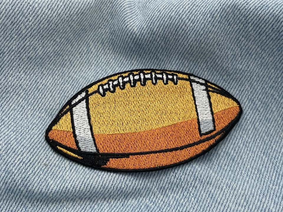 American Football Patch zum Aufbügeln - Sport Ball Aufnäher, NFL Patches - Bild 4 von 4