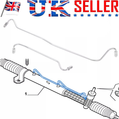 Power Steering Rack Pipes For Peugeot Boxer Fiat Ducato Citroen Relay ...