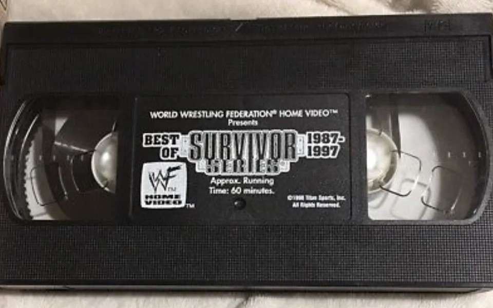 WWF Wrestling The Best of the Survivor Series 19871997 VHS 1998 eBay