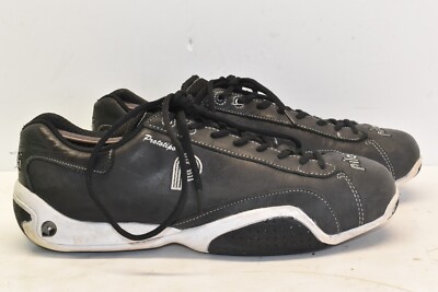 Piloti Prototipo GT Driving Racing Shoes Black Leather Mens Size 10.5